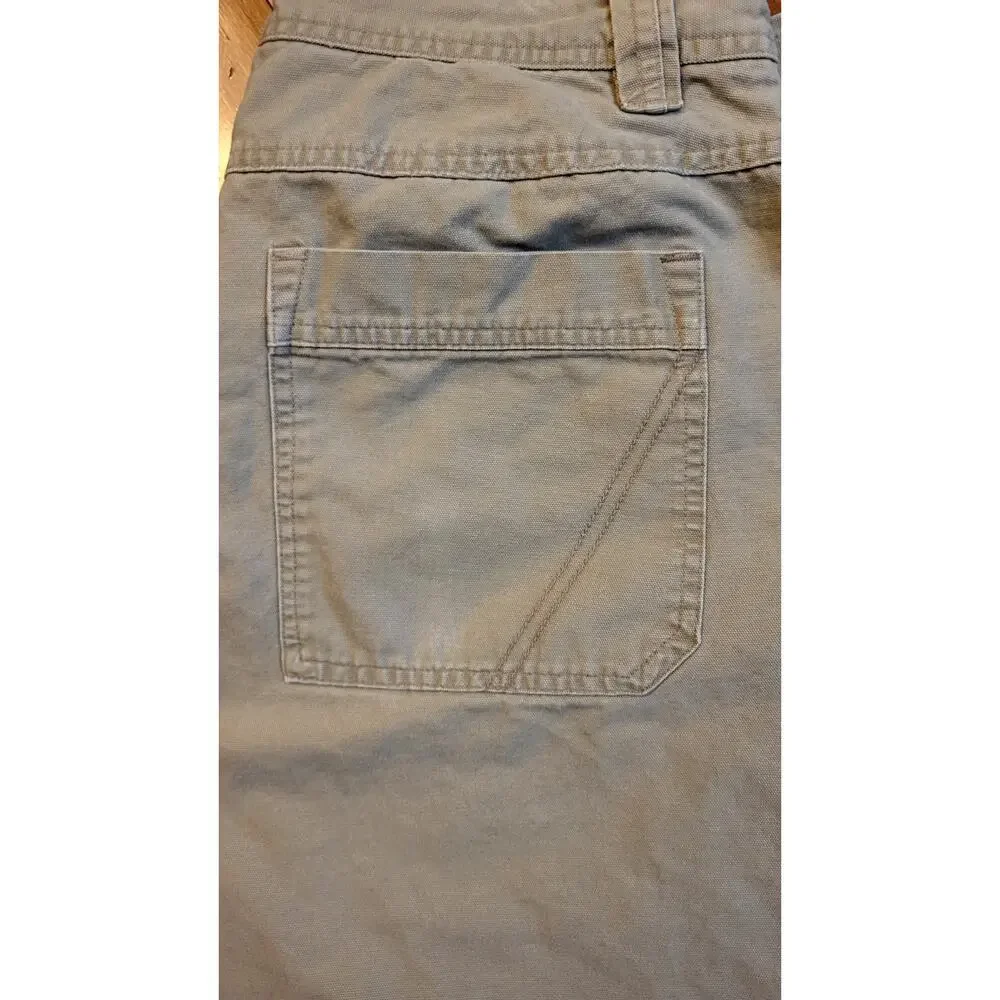 Columbia Mens Cargo Shorts Size 34 Tan Cargo Pockets Cotton